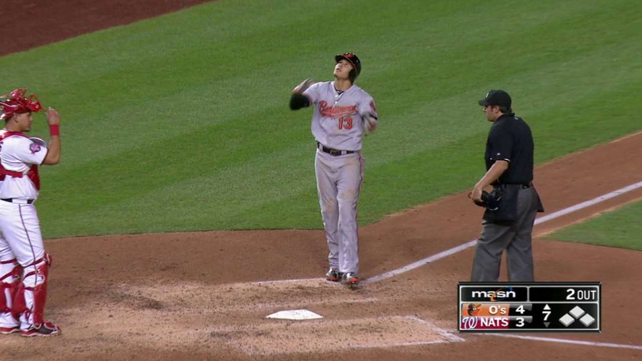Manny Machado dispara HR y los Orioles vencen a los Nacionales
