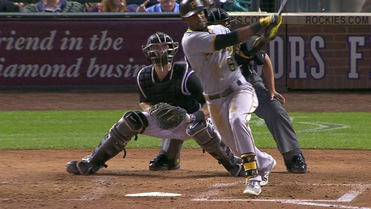 Marte's two-run double