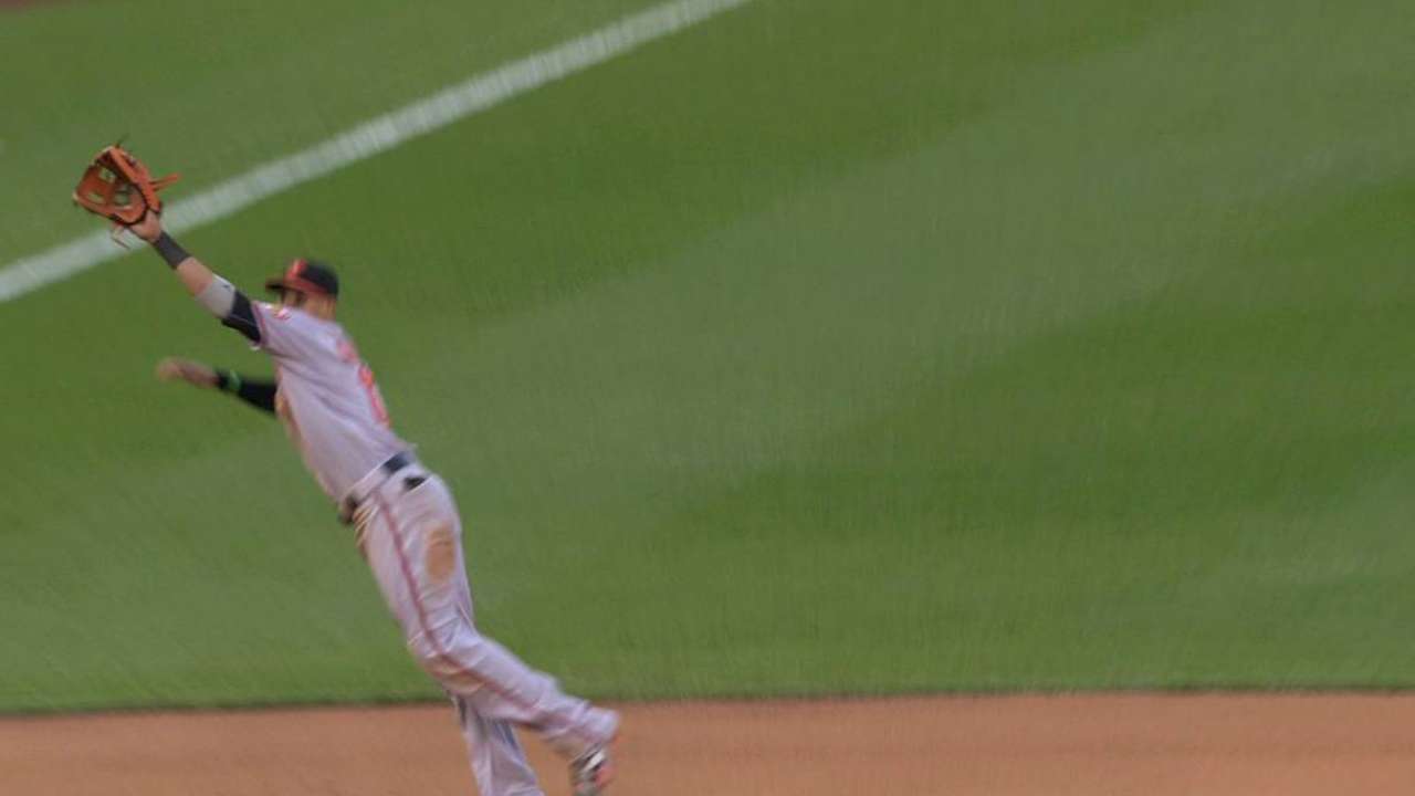 Machado among finalists for Gold Glove Award