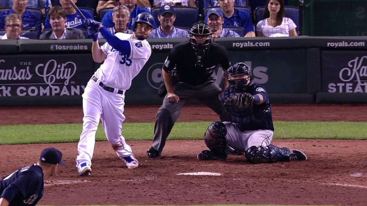 Hosmer's solo shot