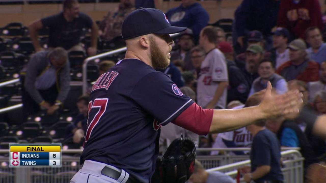 Allen shuts the door