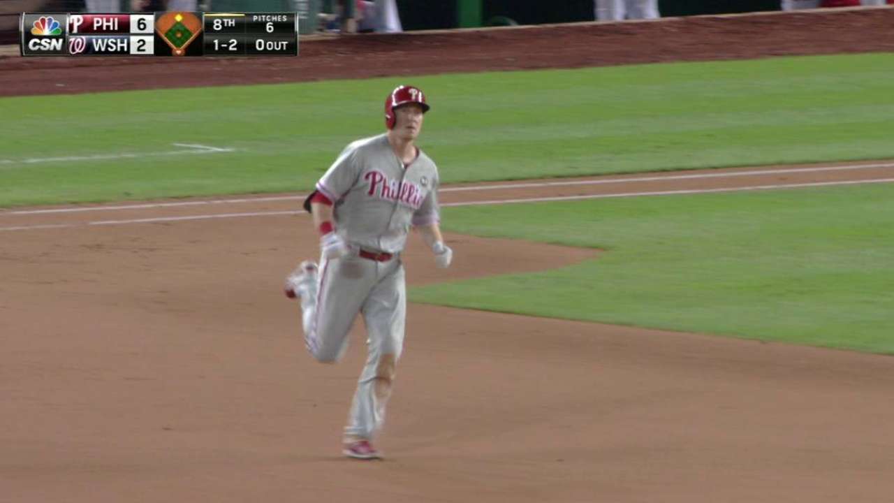 Asche's two-run shot