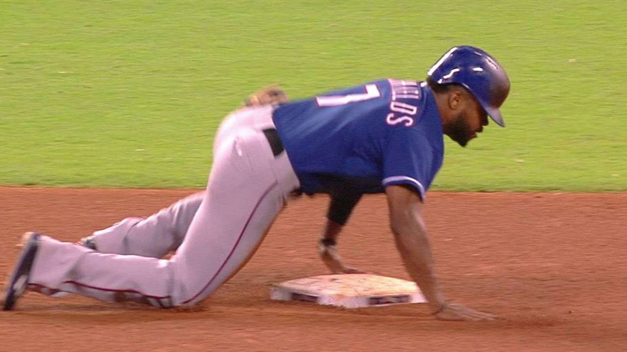 Deshields' hustle double