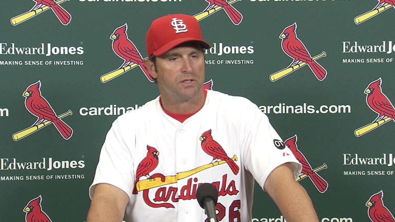 Matheny on Martinez, loss