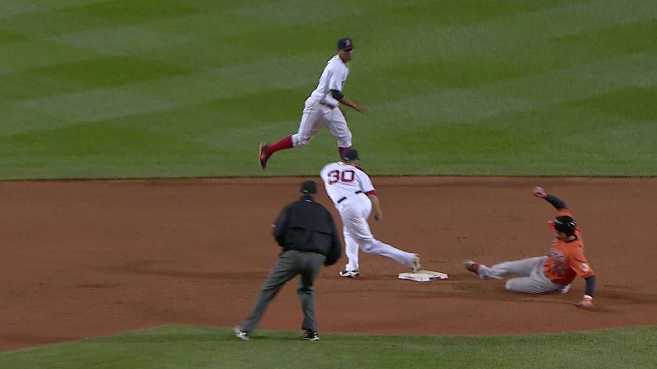 Bogaerts a finalist for AL Gold Glove Award