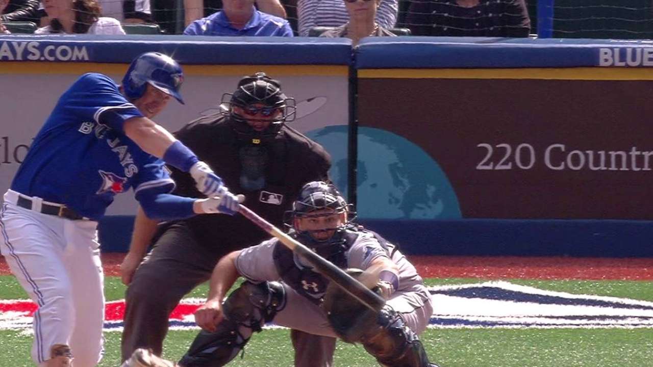 Smoak's RBI double