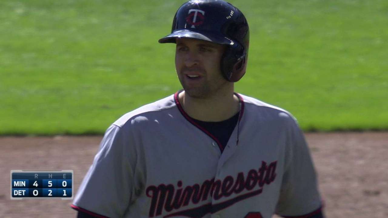 Dozier's two-run double