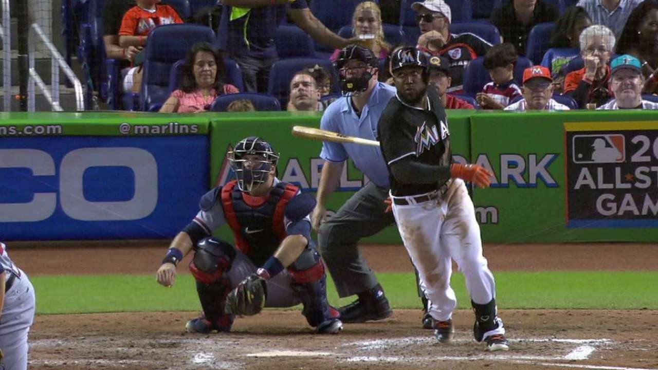 Marlins sellan barrida sobre Bravos con tres jonrones