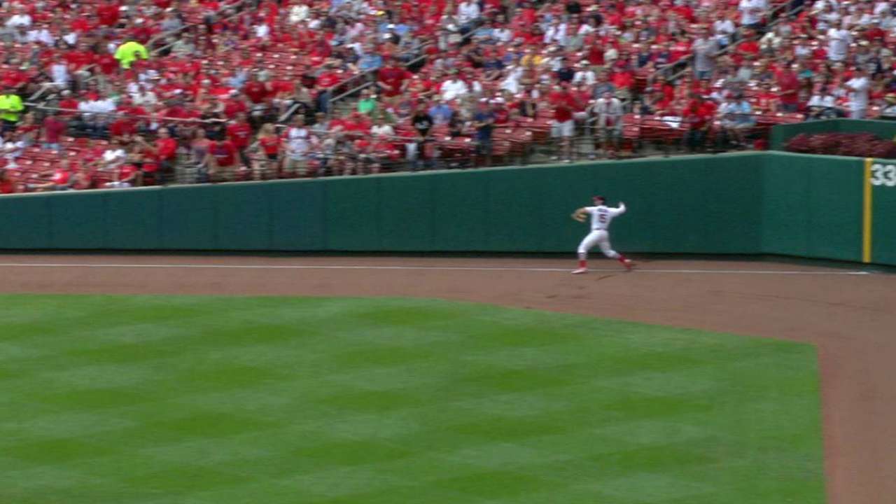 Cards weigh Grichuk as option in center