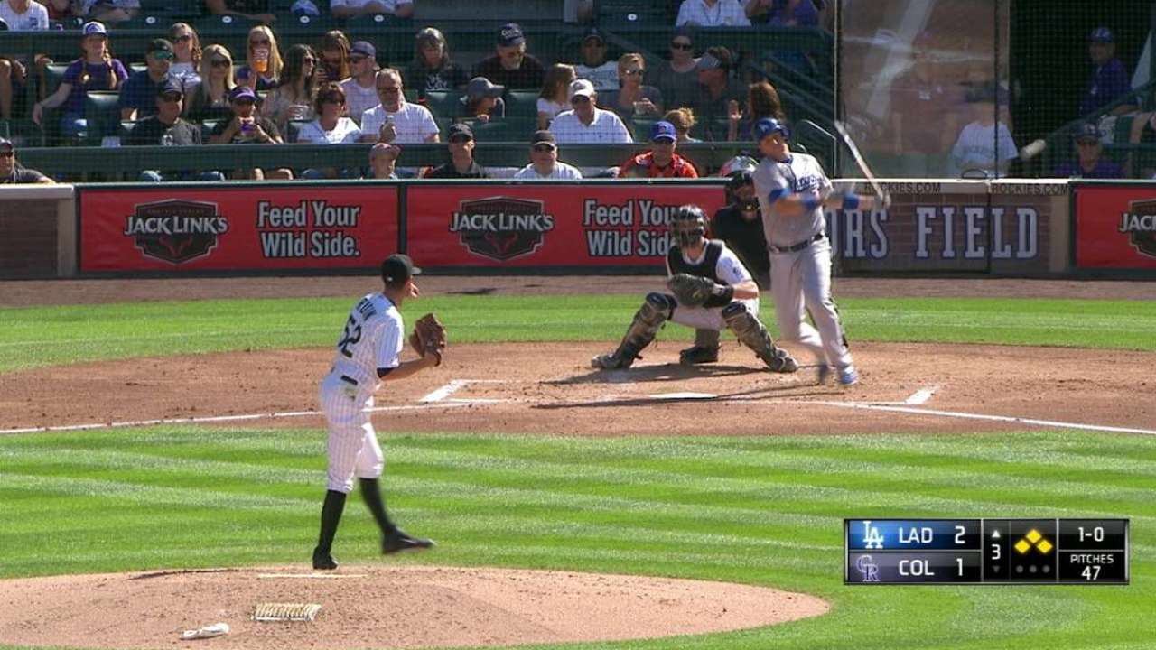 Ellis' RBI groundout