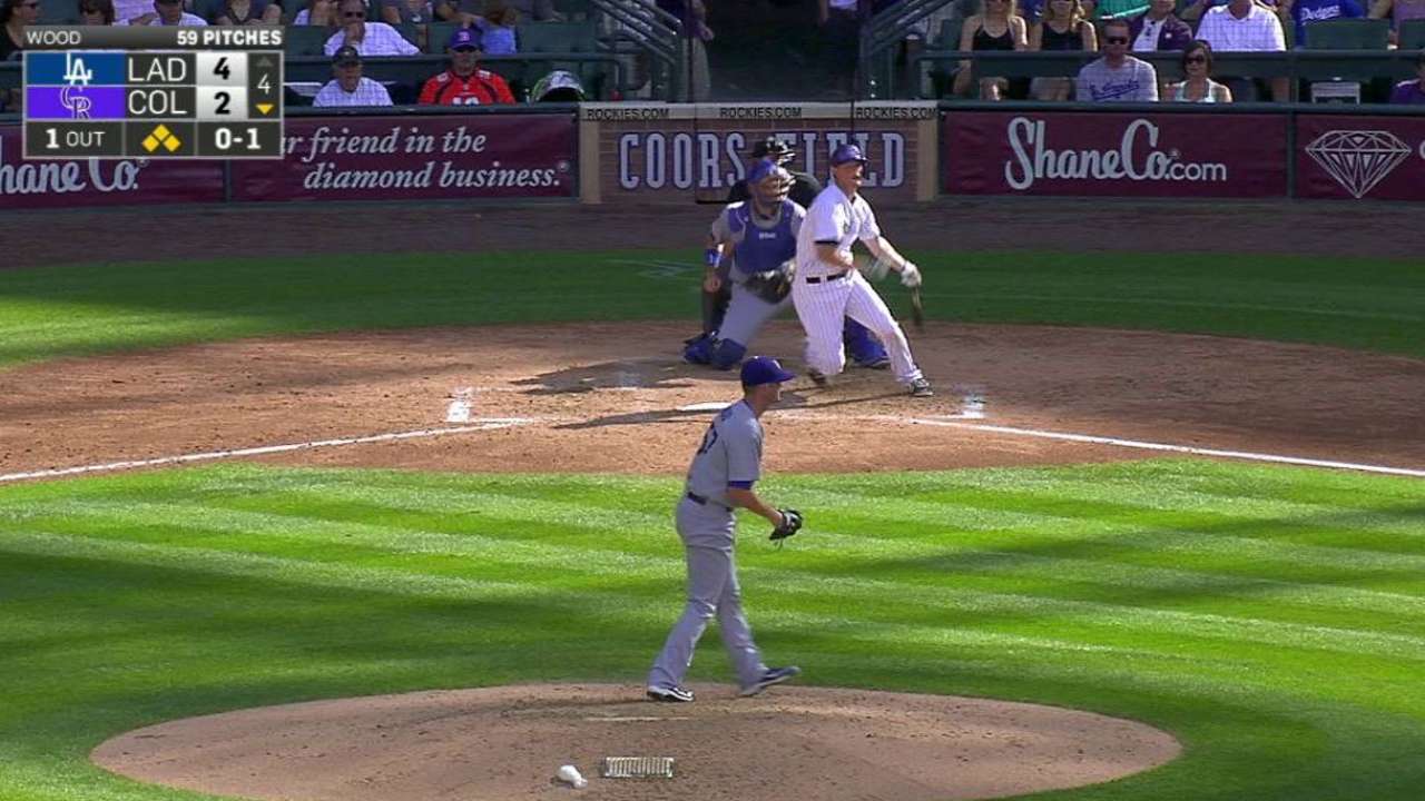 LeMahieu's RBI forceout