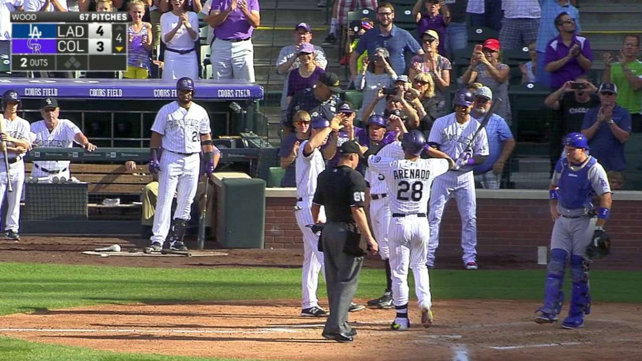 Arenado's three-run blast