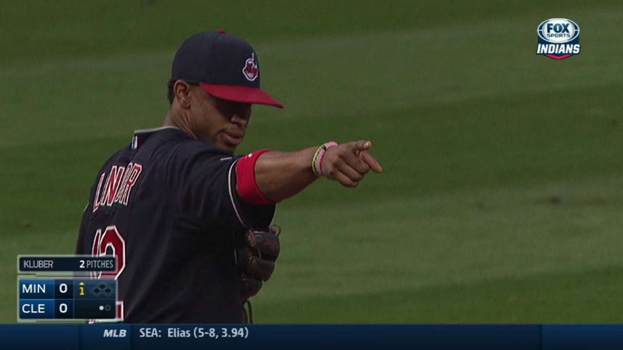 Lindor nabs Dozier