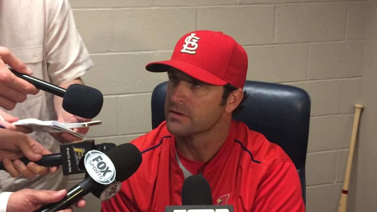 Matheny on Piscotty, win