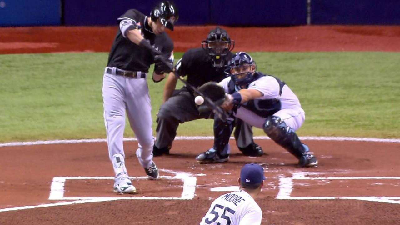 Yelich's RBI double