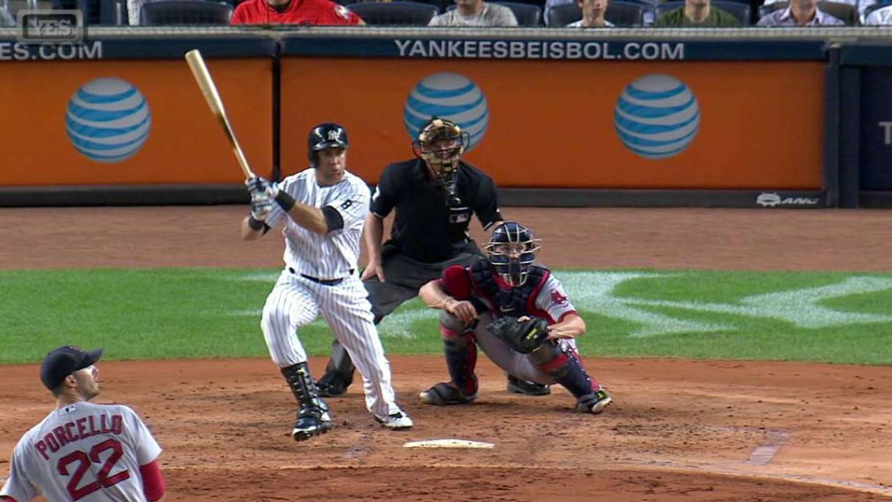 Beltran's RBI double