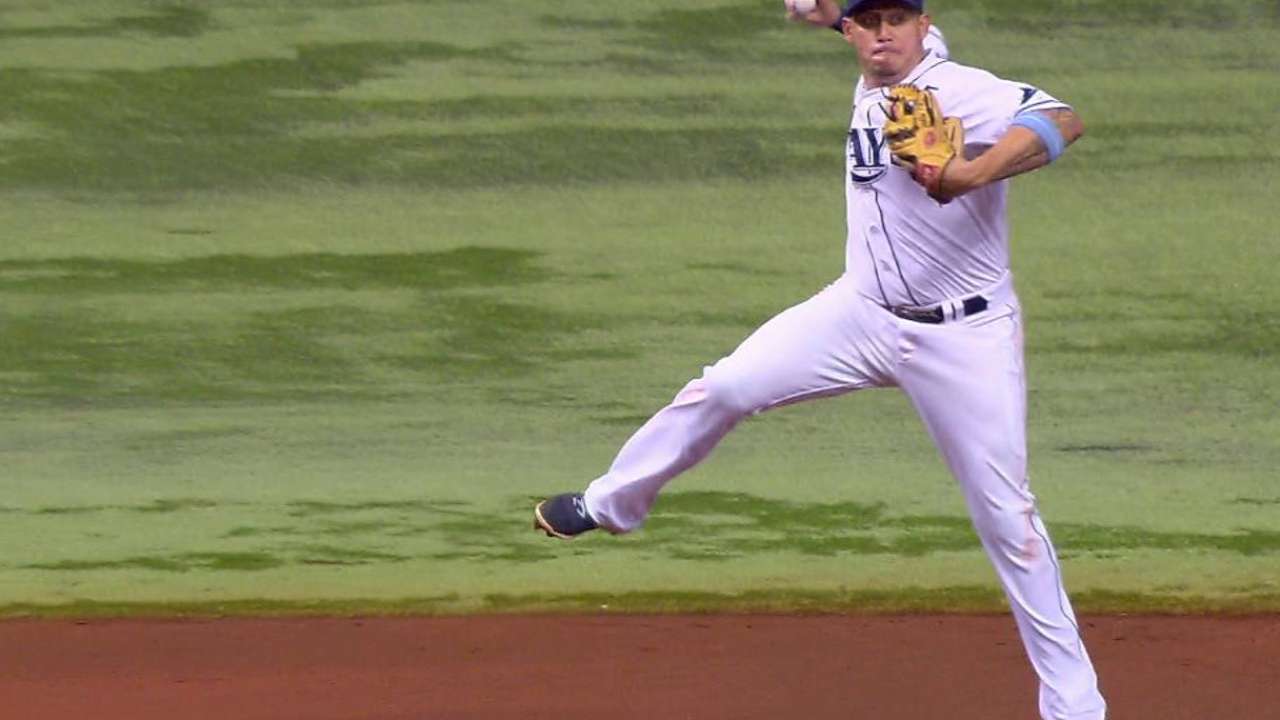 Cabrera's cross-body throw