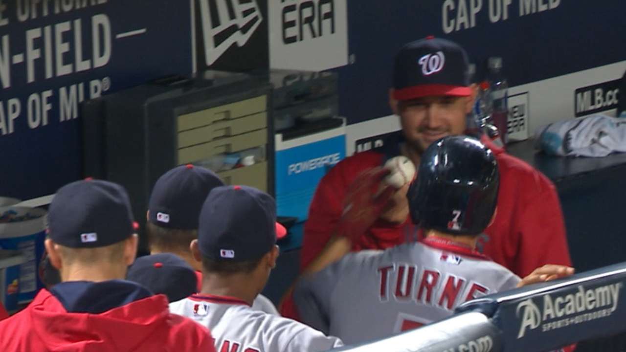 Turner's first career home run