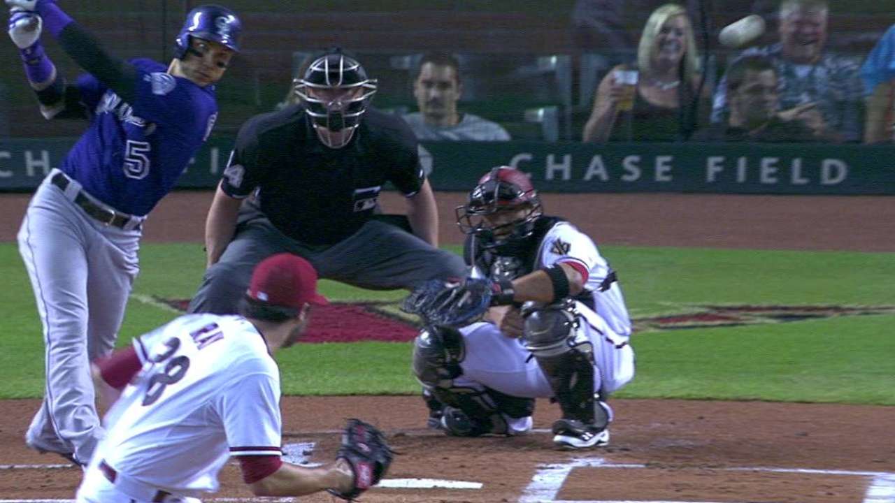 CarGo's RBI single