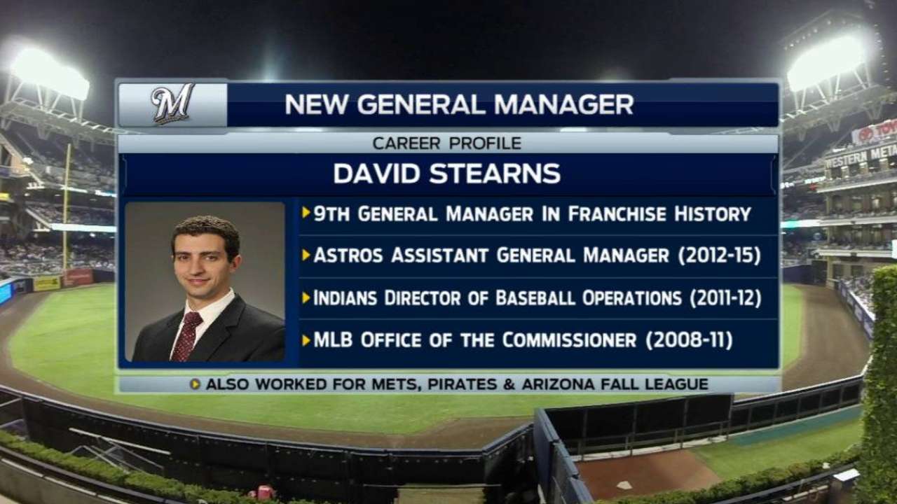 Stearns begins making offseason moves