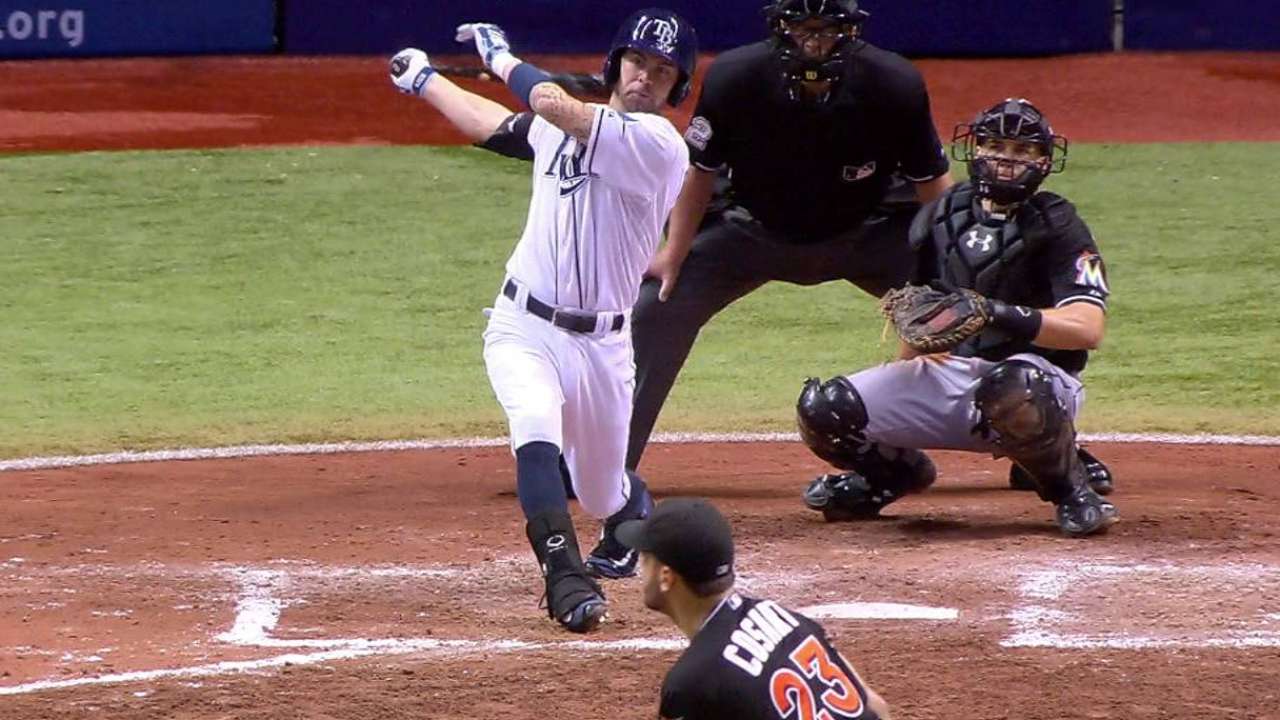 Smyly y Sizemore guían victoria de Rays sobre los Marlins