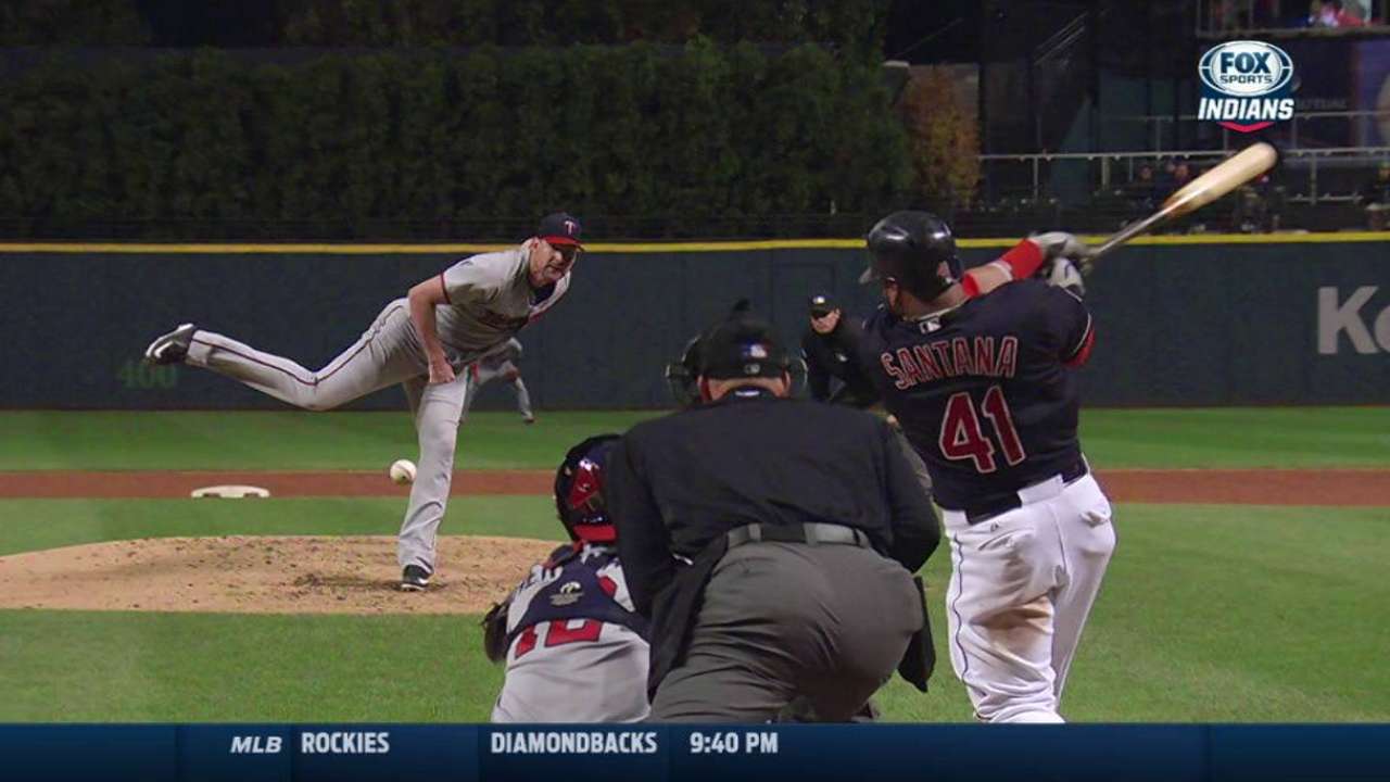Santana's RBI single