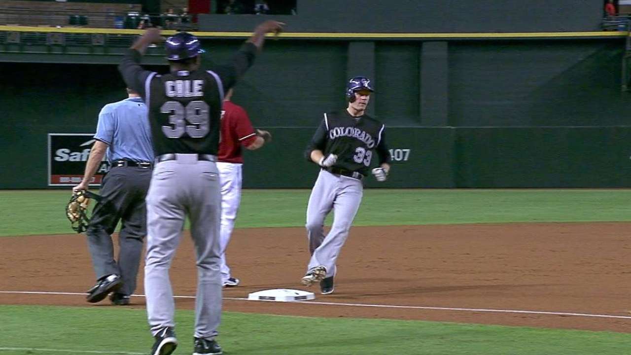 Morneau's triple in 2nd
