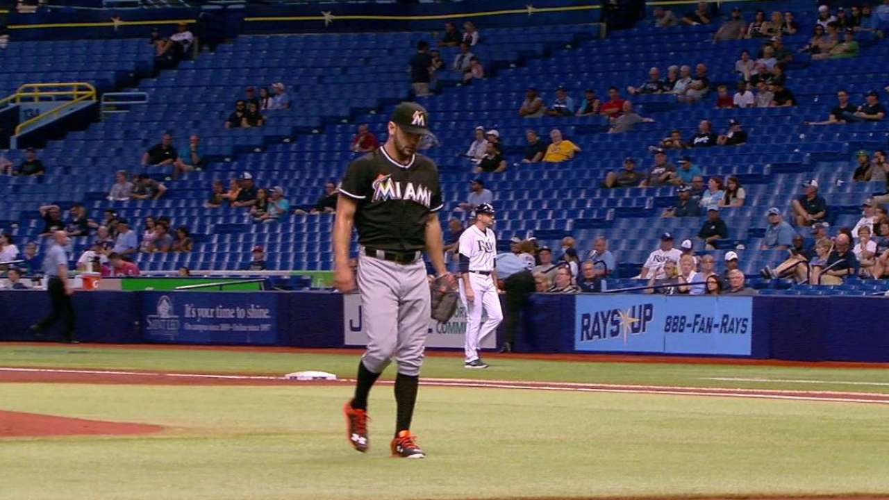 Cosart fans Longoria, ends 1st