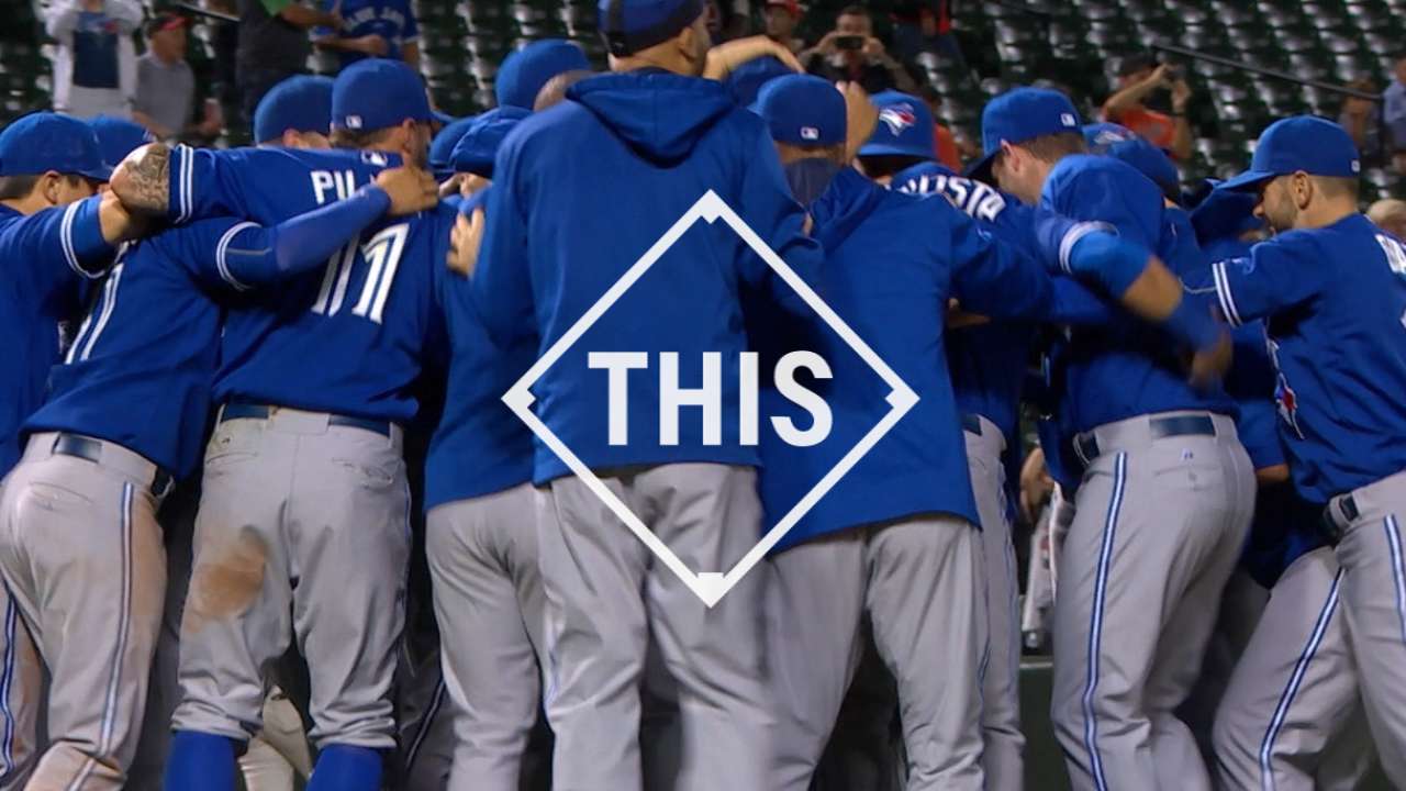 Blue Jays head home for ALDS with Rangers