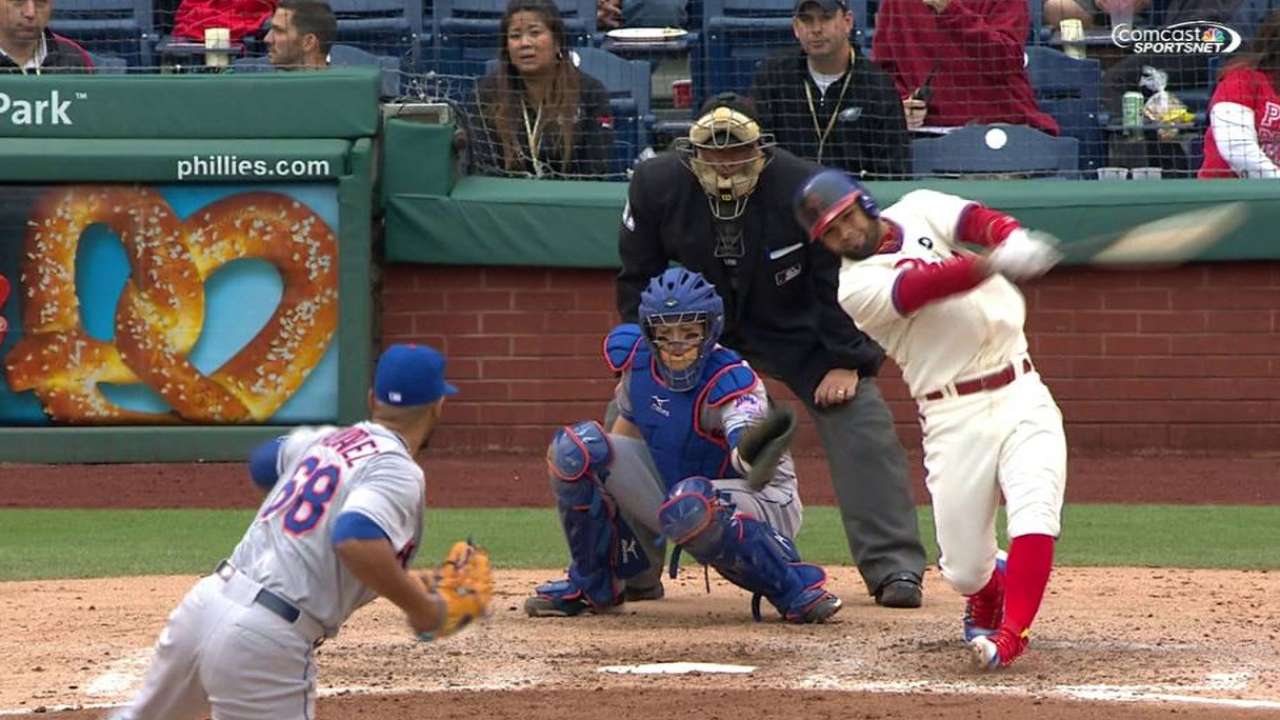 Ventaja de local de Mets peligra al caer Nueva York contra Filis