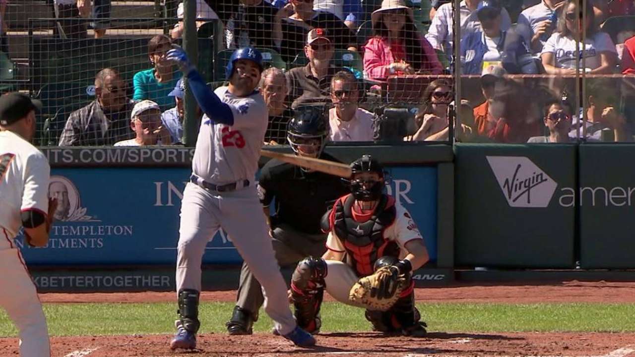 Brilla Anderson y los Dodgers derrotan a los Gigantes