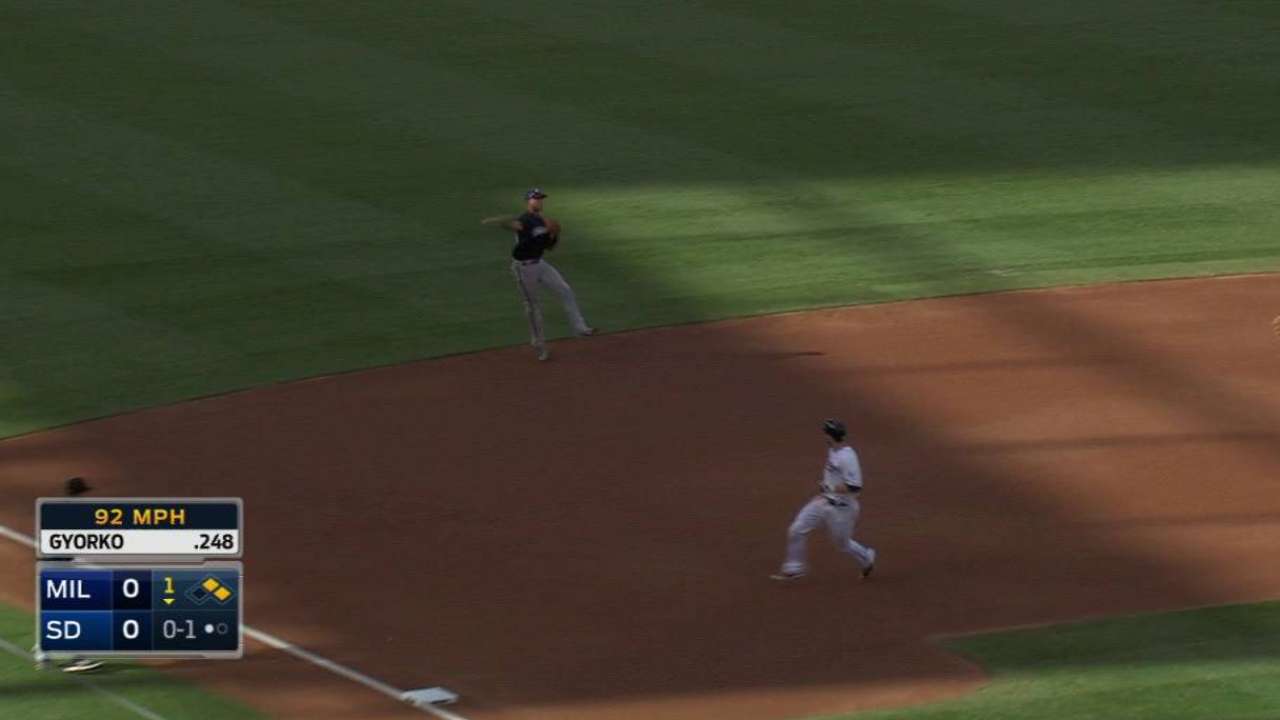 Rivera's spectacular play