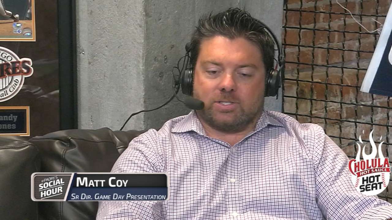 Coy on content, SDinHD, game day entertainment
