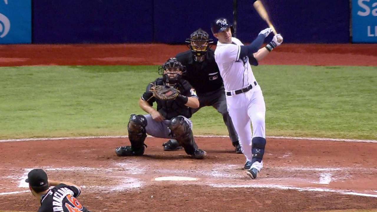 Longoria's RBI double