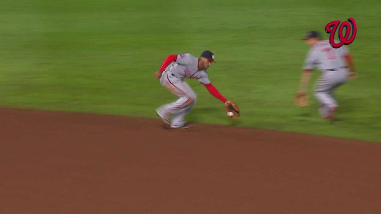 Desmond's spinning throw