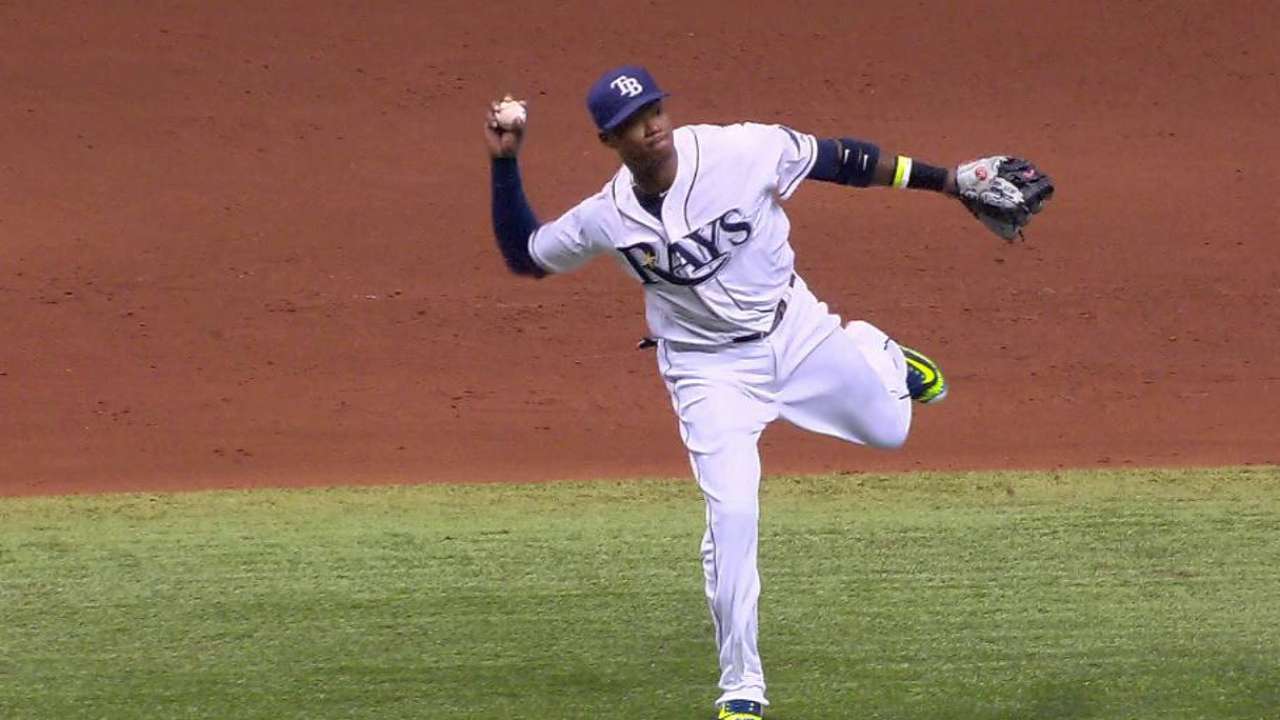 Beckham's barehanded play
