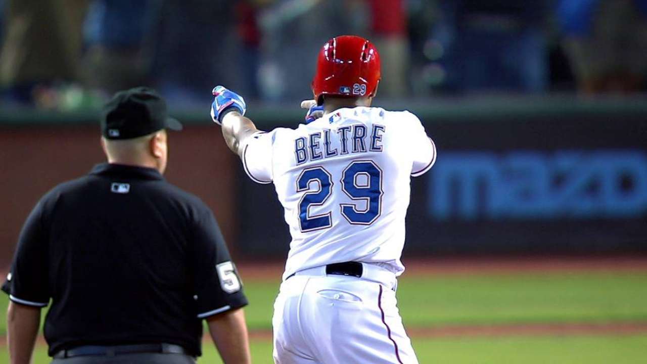 Beltré brilla y los Rangers amarran boleto a playoffs
