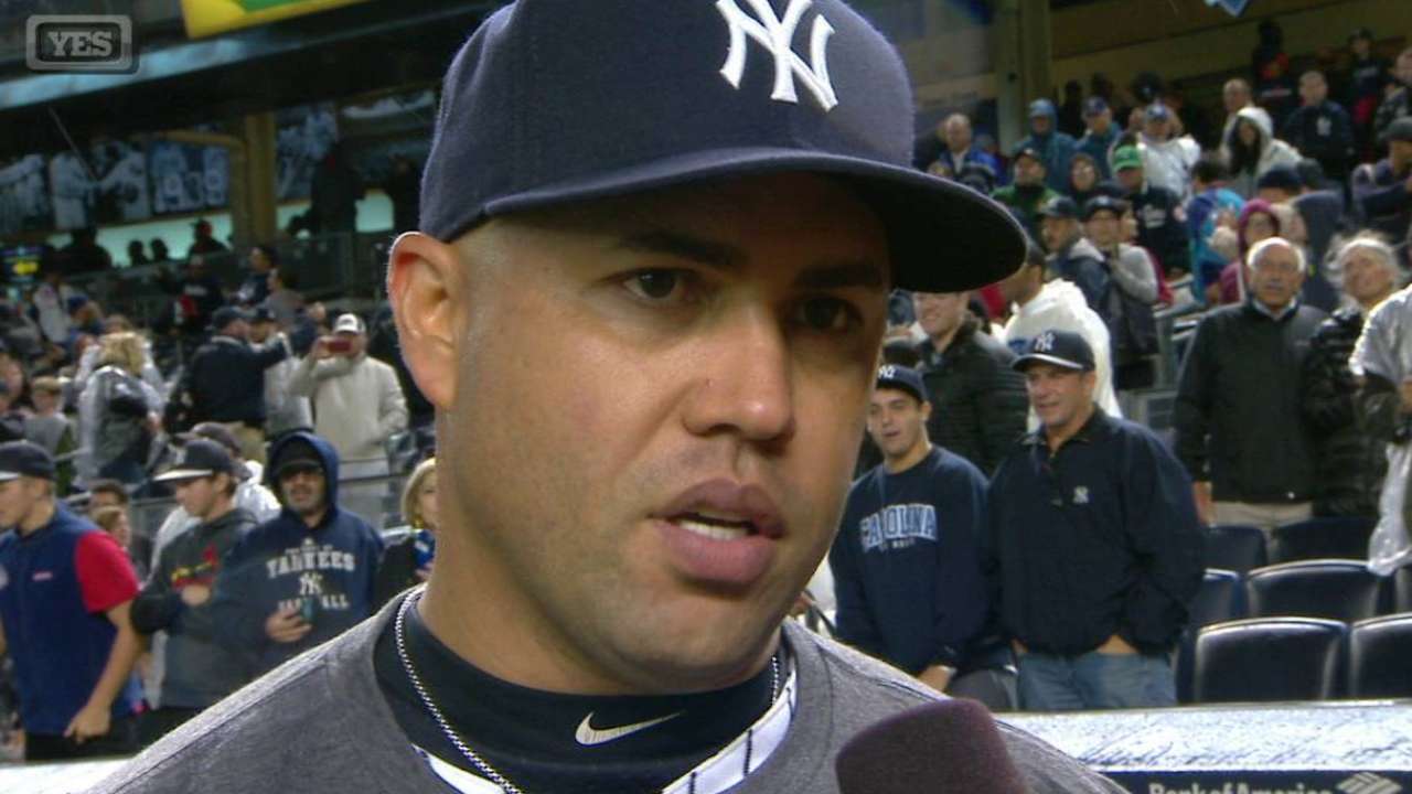 Beltran on CC, playoffs