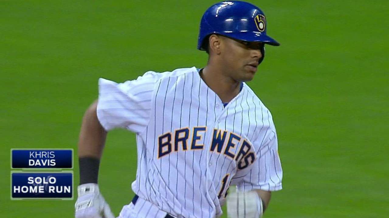 Davis' solo blast