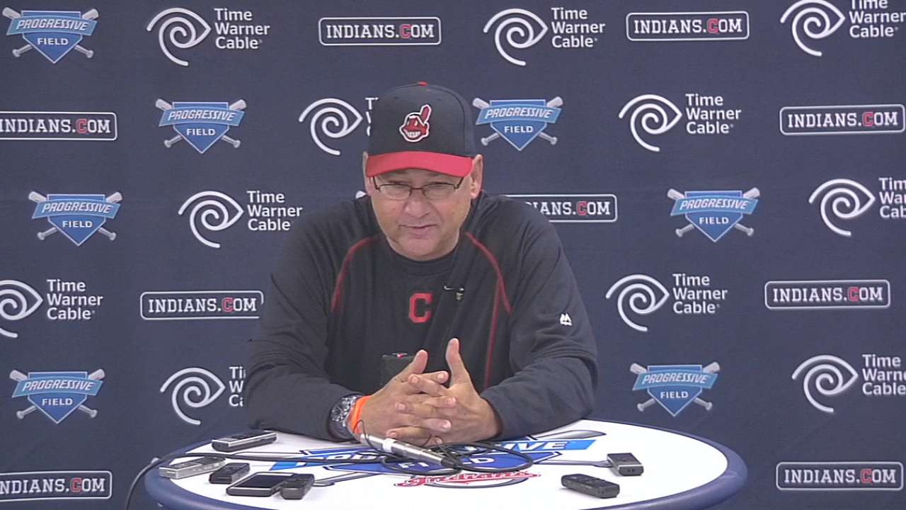 Francona on Tomlin, Santana