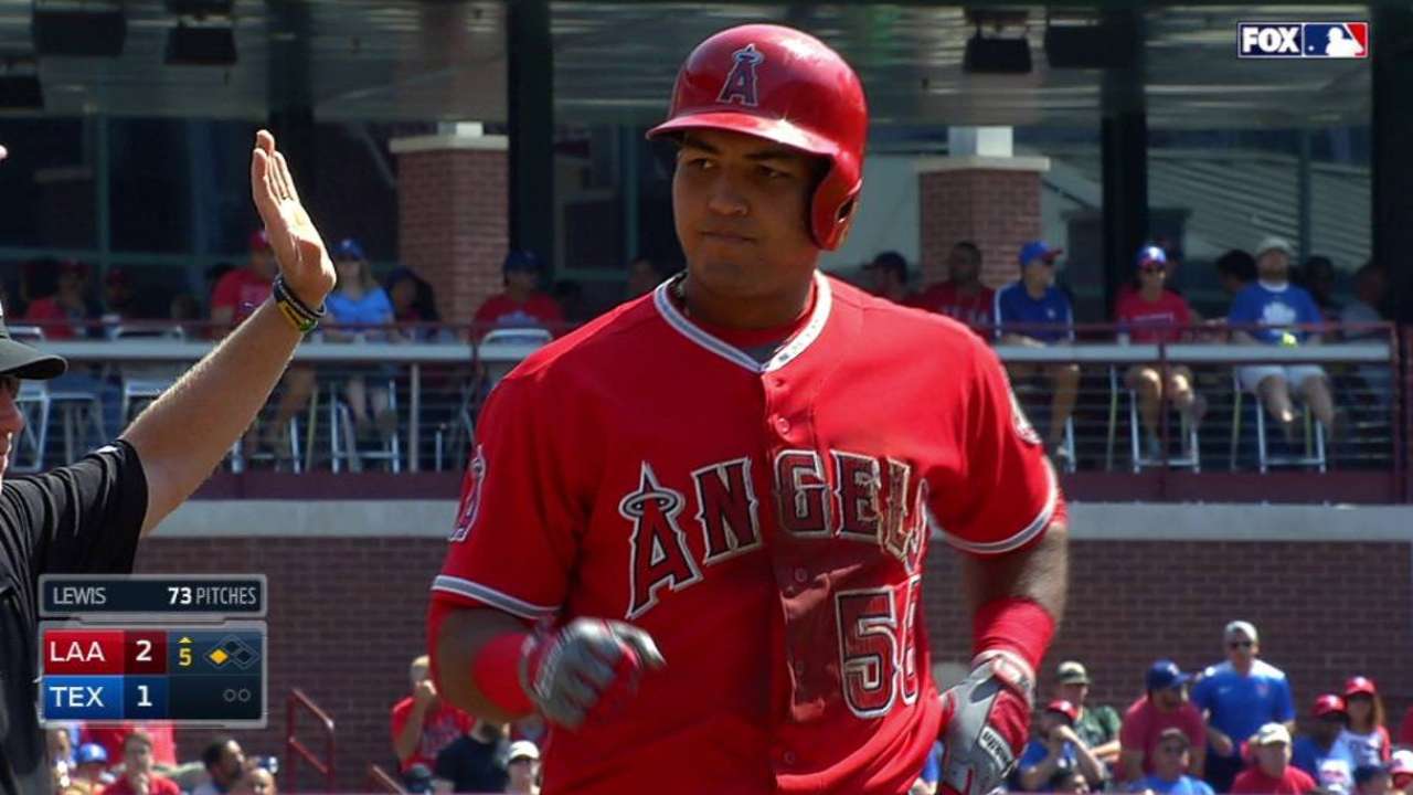 Perez's RBI double