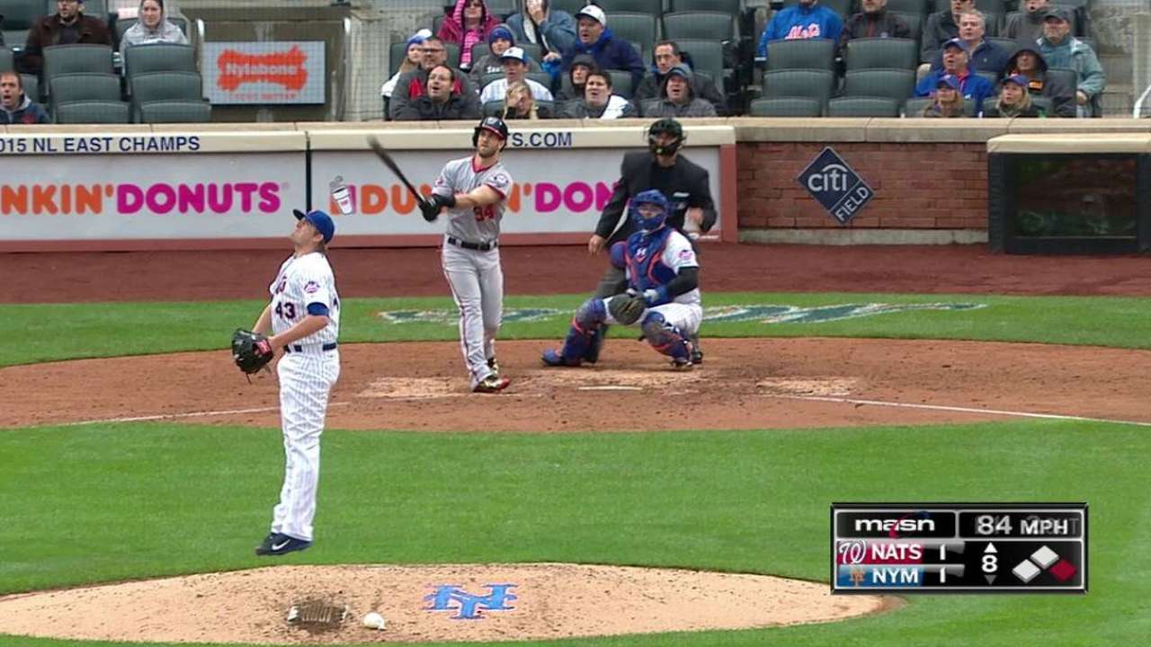 Harper y Nacionales le propinan 1er golpe a los Mets en N.Y.