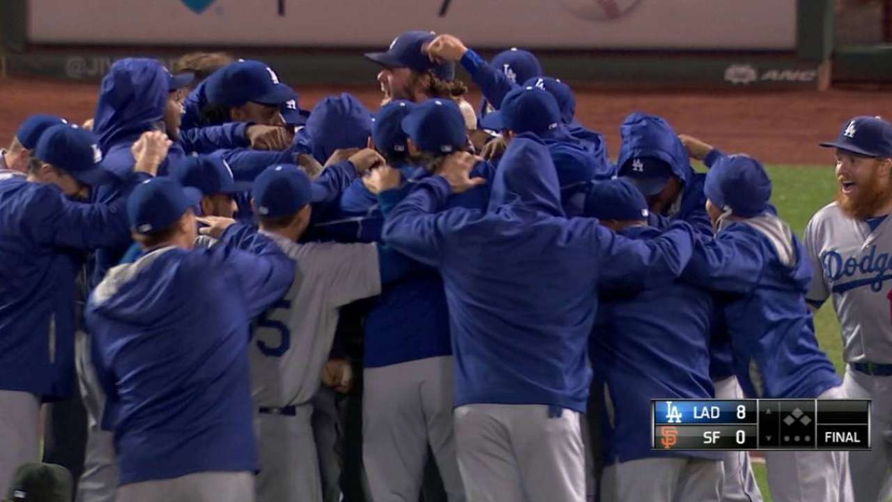 Kershaw's gem clinches NL West