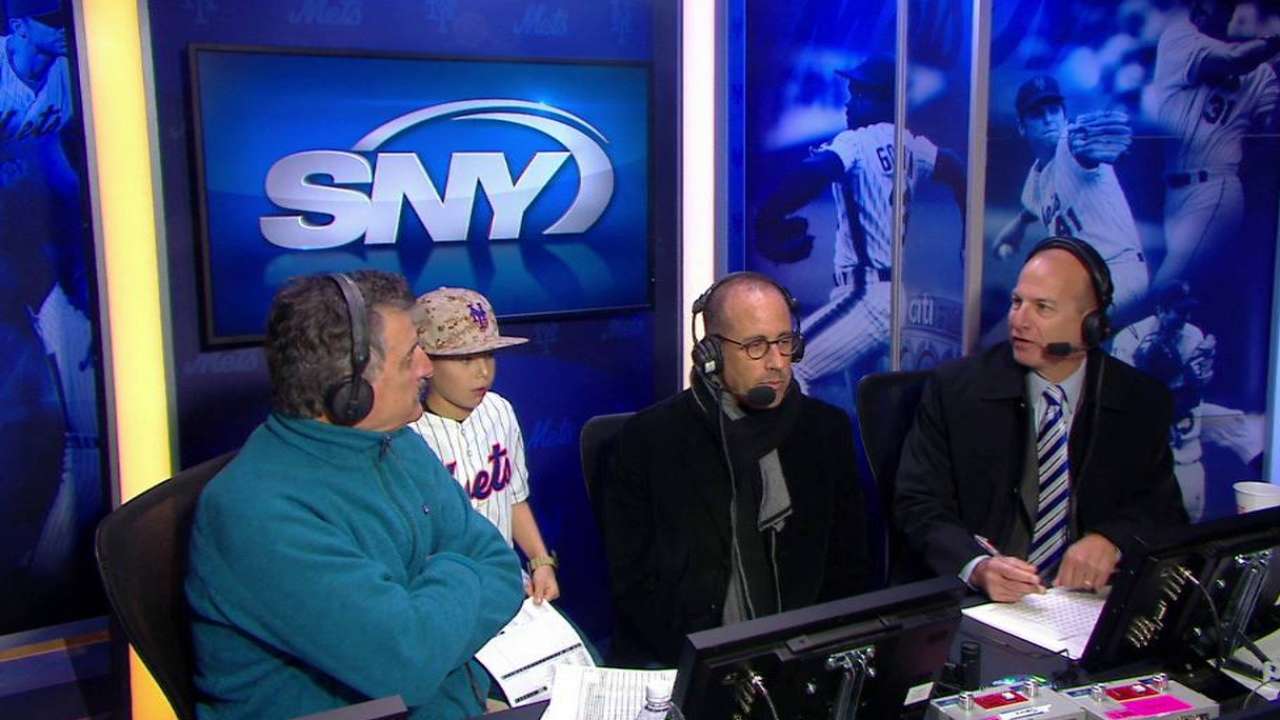 Hello, Jerry: Seinfeld joins Mets' broadcasters