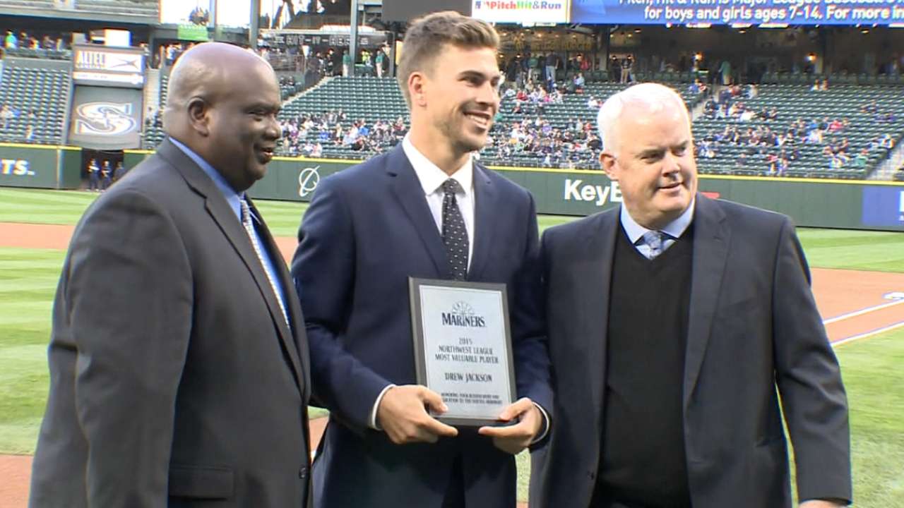 Mariners honor Minor League award winners
