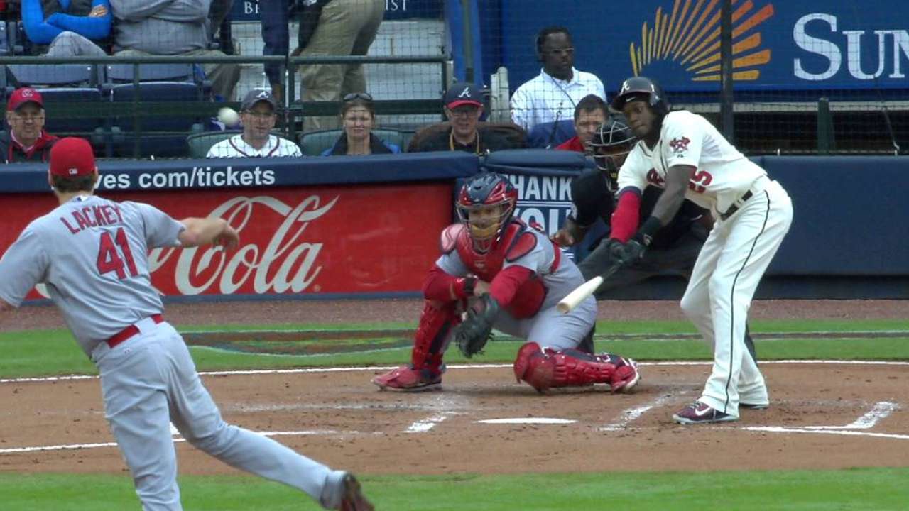Maybin's RBI single