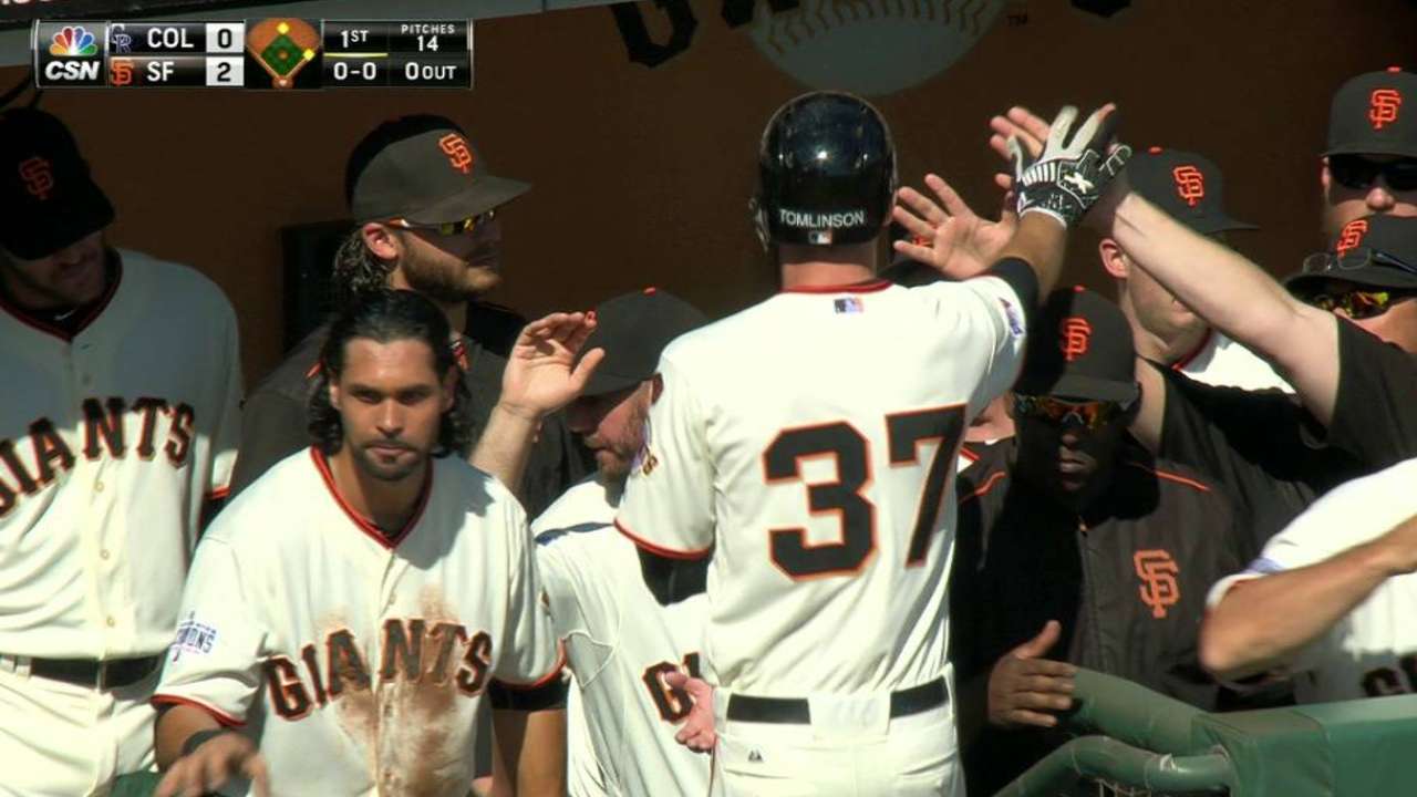 Posey's RBI single