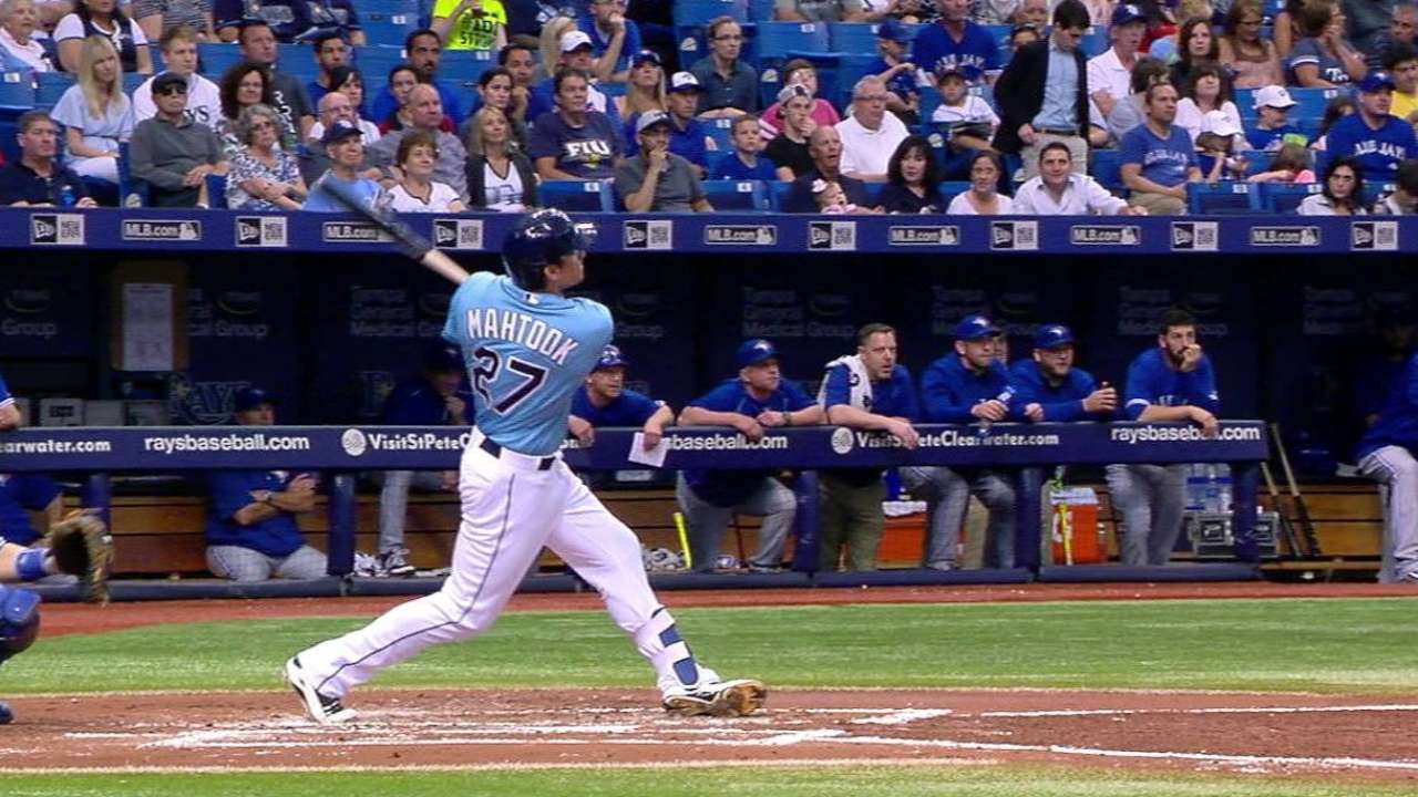 With Kiermaier injured, Rays recall Mahtook