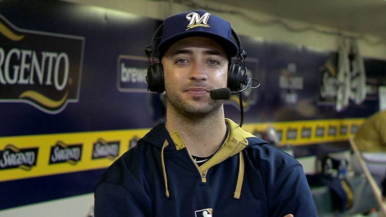 Braun joins Brewers' broadcast