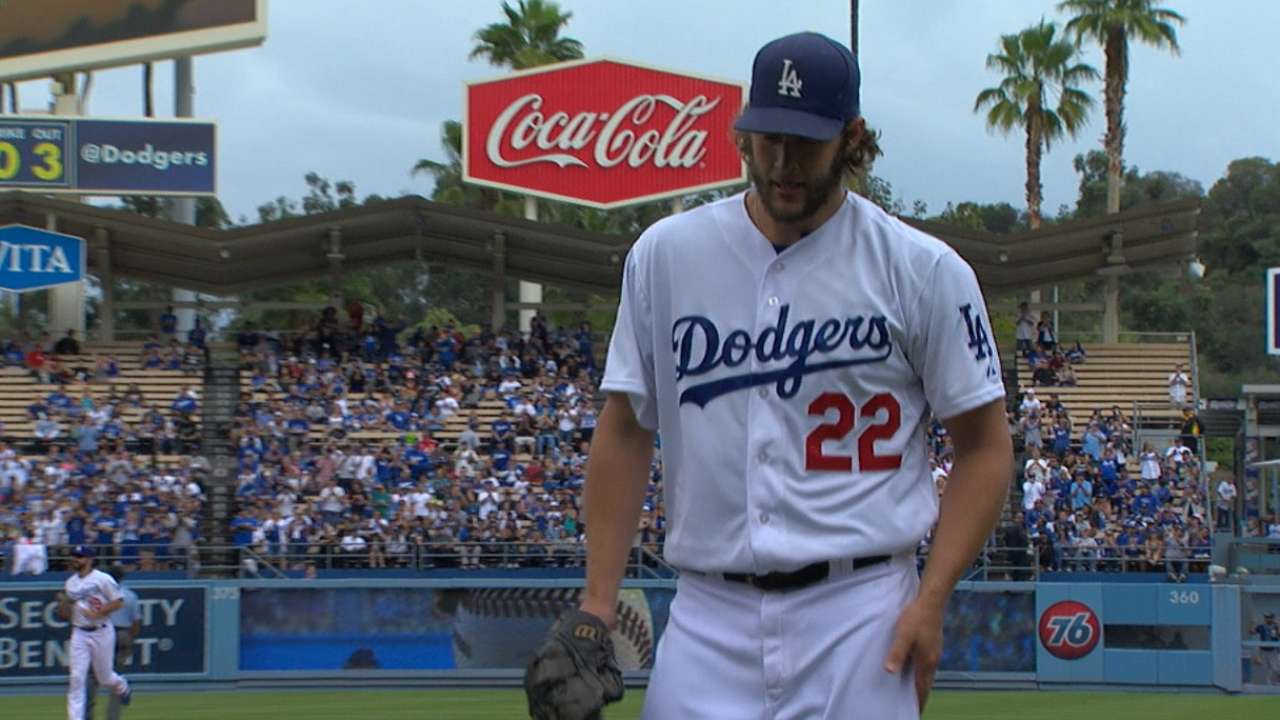 Kershaw's final start of 2015